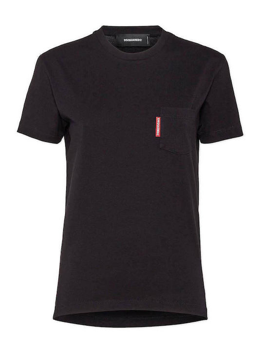 Damen T-Shirt Black