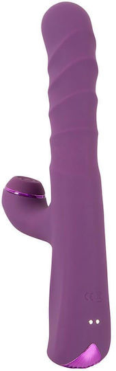Javida 3 Function Δονητής Rabbit με Απομακρυσμένο Έλεγχο 23.7cm Μωβ