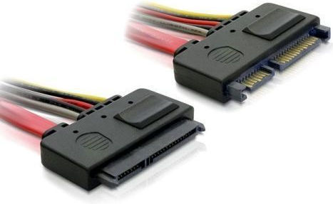 DeLock 22-Pin SATA III to 22-Pin SATA III Cable 0.2m Multicolour (84362)
