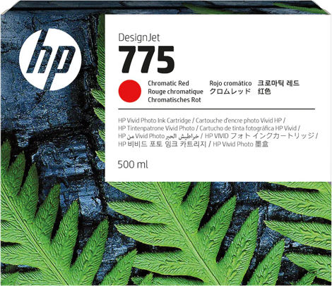 HP 775 Γνήσιο Μελάνι Εκτυπωτή InkJet Κόκκινο (1XB20A)