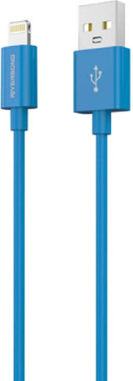 Riversong Lotus 08 USB-A to Lightning Cable Blue 1.2m (CL71BU)