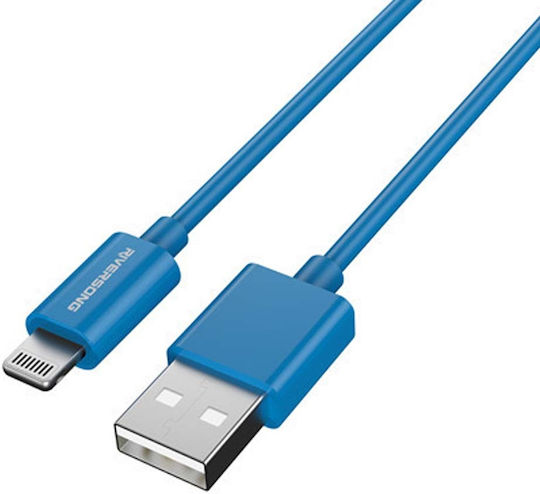 Riversong Lotus 08 USB-A to Lightning Cable Blue 1.2m (CL71BU)