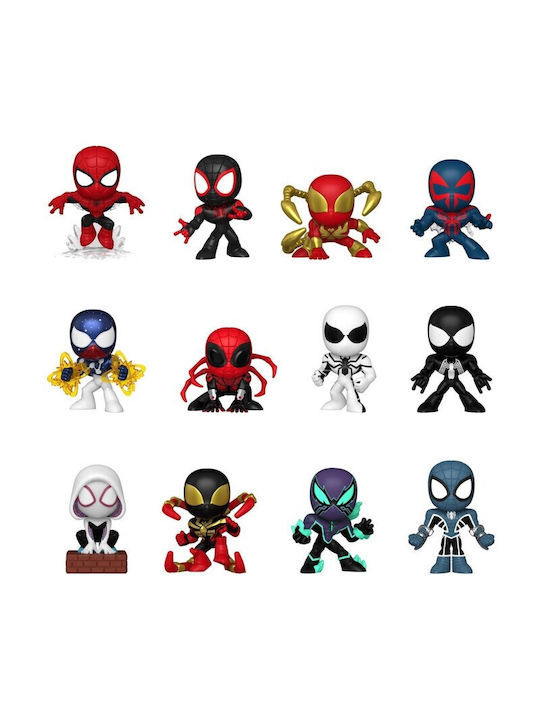 Funko Mystery Minis Marvel Spider-man 12pcs Pdq Blind Box Random Bobble-head Vinyl Figures 099535