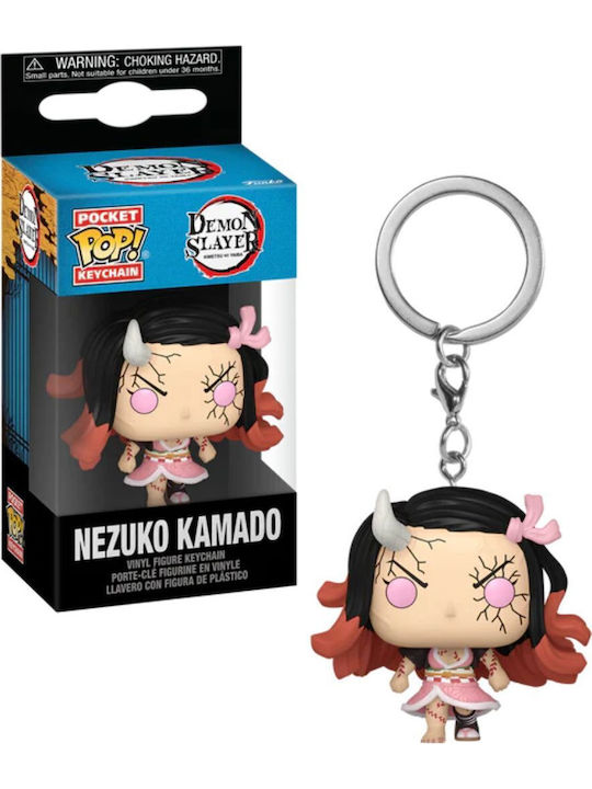 Funko Pocket Pop! Keychain Animație: Nezuko Kamado (Demon Form)