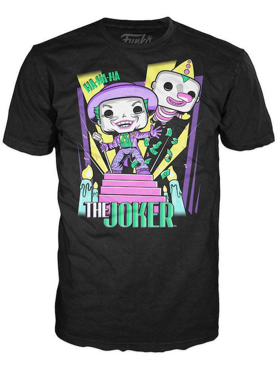 Funko Pop! Tees Eroi: Joker with Speaker (S) - (S) (S) Ediție Specială