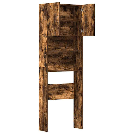 vidaXL Coloană pentru baie pentru pardoseală pentru Mobilier pentru baie M64xB24xÎnălțime 190cm Nuanță de lemn