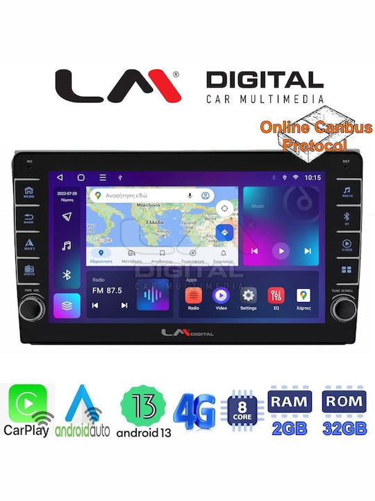 LM Digital Car Audio System for Audi A4 2001>2008 (Bluetooth/USB/WiFi/GPS)