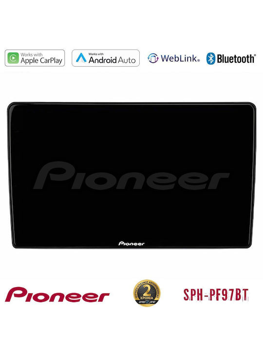 Pioneer Car Audio System for Nissan Micra 2002-2010 (Bluetooth/USB/WiFi/GPS/Apple-Carplay/Android-Auto) with Touch Screen 9"