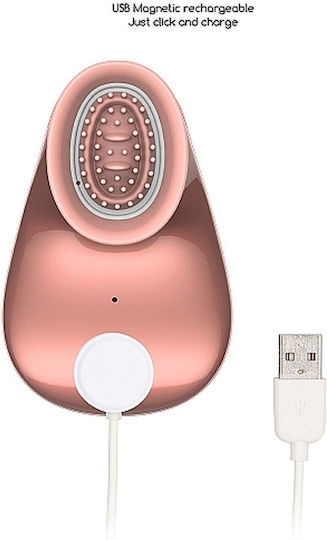 Shots Twitch Hands Free Suction & Vibration Toy Rose Gold
