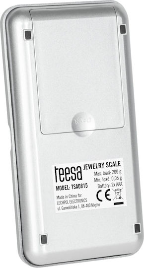 Electronic Precision Commercial Scale with Weighing Capacity of 0.2kg and Division 0.01gr