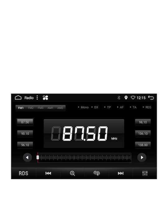 Digital IQ Sistem Audio Auto pentru Jeep Comandant 2007-2009 (Bluetooth/USB/AUX/WiFi/GPS/Apple-Carplay/Android-Auto) cu Ecran Tactil 9"