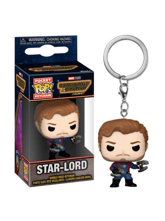 Funko Pocket Pop! Keychain Marvel: Star Lord Bobble-Head