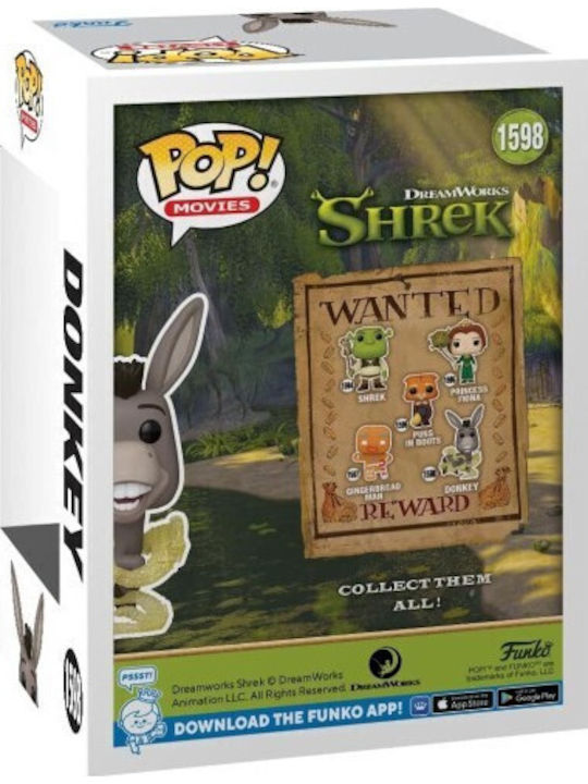 Funko Pop Figur Shrek Esel Glitter #1598