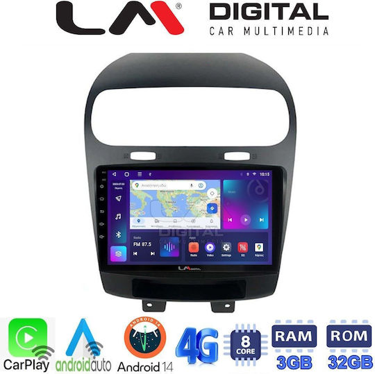 LM Digital Auto-Audiosystem für Fiat Freemont 2008> (Bluetooth/USB/WiFi/GPS/Apple-Carplay/Android-Auto)