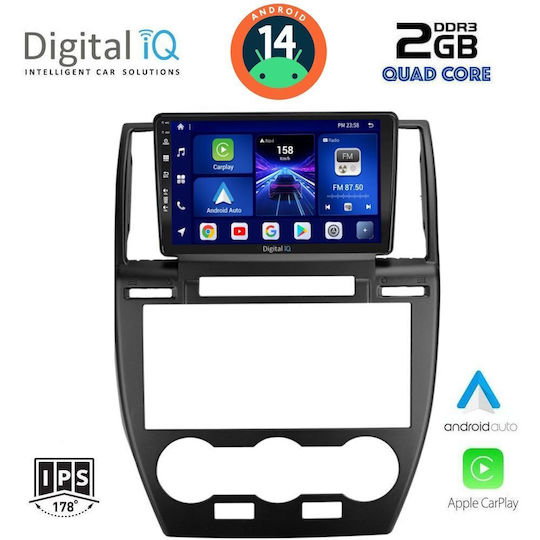 Digital IQ Ηχοσύστημα Αυτοκινήτου για Land Rover Freelander 2006-2014 (Bluetooth/USB/AUX/WiFi/GPS/Apple-Carplay/Android-Auto) με Οθόνη Αφής 9"
