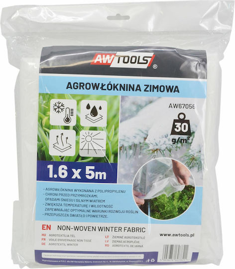 Awtools Winter Agrofiber 30g 1.6x10m White