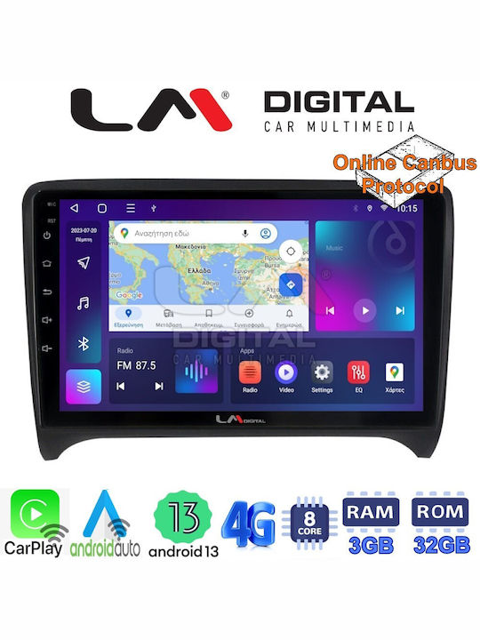 LM Digital Sistem Audio Auto pentru Audi Magazin online 2007 > 2014 (Bluetooth/USB/WiFi/GPS/Apple-Carplay/Android-Auto)