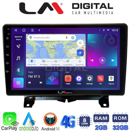 LM Digital Car Audio System for Land Rover Range Rover Sport / Discovery / Range Rover 2005-2013 (Bluetooth/USB/WiFi/GPS/Apple-Carplay/Android-Auto) with Touch Screen 9"