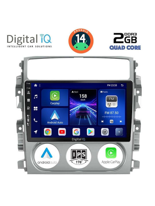 Digital IQ Автомобилна Аудио Система за Suzuki Лиана 2001-2007 (Блутут/USB/AUX/WiFi/GPS/Apple-Carplay/Android-Auto) с Тъчскрийн 9"