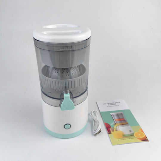 Portable Citrus Juicer Arvada Squeezepro Yw-yzj 80w 18,000 Rpm Portable 2400 Mah Battery 7.4v Capacity 500ml White