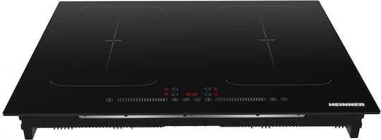 Heinner Induction Cooktop Autonomous with Child Lock Function 59x52εκ.