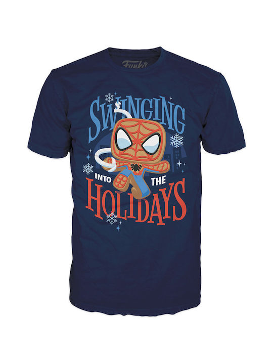 Funko Pop! Tees Marvel: Spider-Man Gingerbread (S) Gingerbread (S) Bobble-Head Special Edition