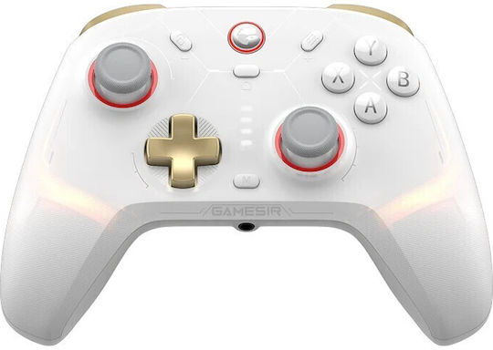 Gamesir Cyclone 2 Charging St. Edition Ασύρματο Gamepad για Android / PC / Switch / iOS Phantom White