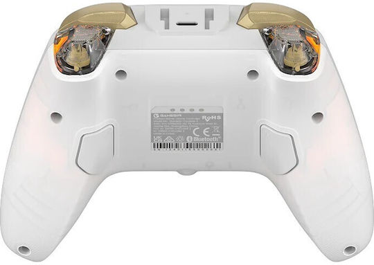 Gamesir Cyclone 2 Charging St. Edition Ασύρματο Gamepad για Android / PC / Switch / iOS Phantom White