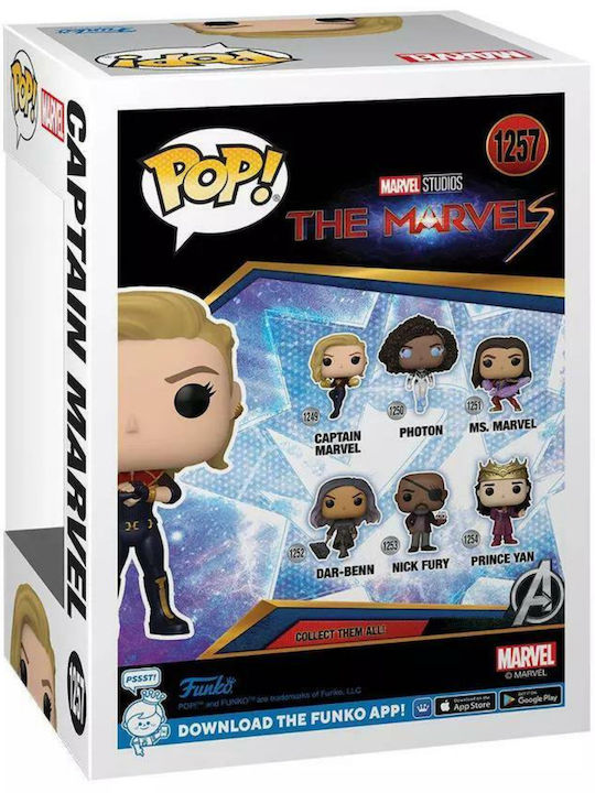 Funko Поп! Marvel: Чудесата - Marvels 1257 Люлееща се глава Специално издание