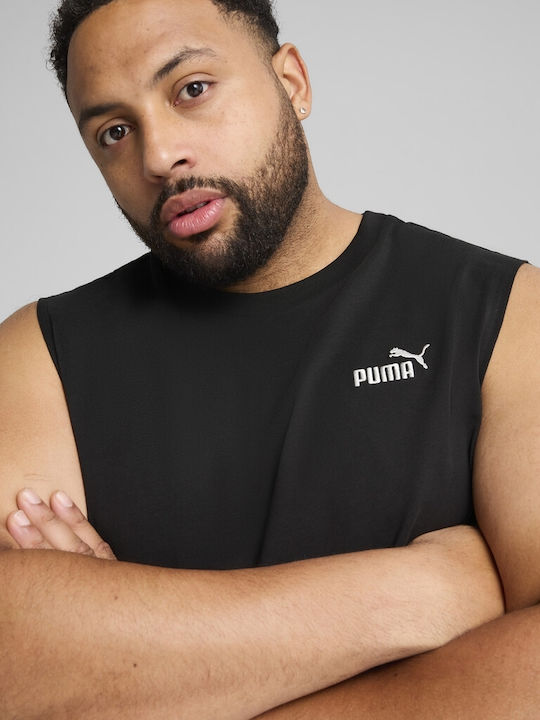 Essentials Sportliche Herrenbluse Schwarz