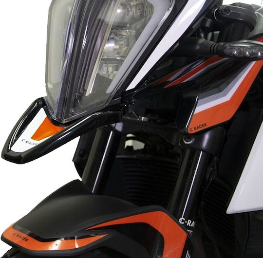 C-Racer Motorcycle Front Wheel Fender for KTM 390 Adventure White 1pcs