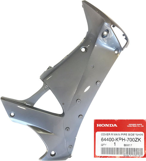 Honda Interior Motorcycle Right Fairing for Honda ANF 125 Innova Injection Silver 1pcs