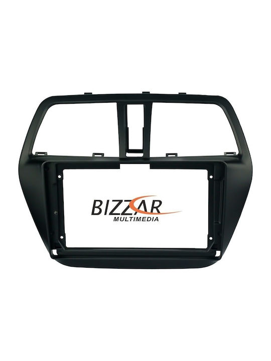 Clarion Auto-Audiosystem für Suzuki SX4 S-Cross 2013-2020 (Bluetooth/USB/WiFi/GPS/Apple-Carplay/Android-Auto) mit Touchscreen 9"