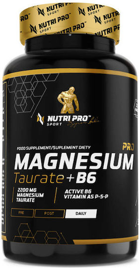 Nutri Pro Sport Magnesium Taurate + B6 60 κάψουλες