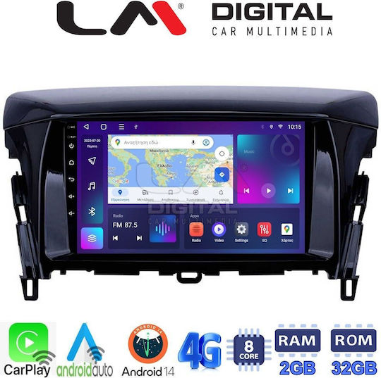 LM Digital Car Audio System for Mitsubishi Eclipse Cross / Eclipse 2018+ (Bluetooth/USB/WiFi/GPS/Apple-Carplay/Android-Auto) with Touch Screen 9"