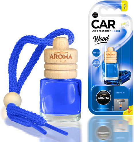 Aroma Car Κρεμαστό Αρωματικό Υγρό Αυτοκινήτου New Car 6ml