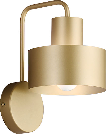 Viokef Single Spot with Socket E27 in Gold Color