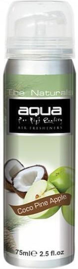 Aqua Car Air Freshener Spray The Naturals Coco Pine Apple 75ml