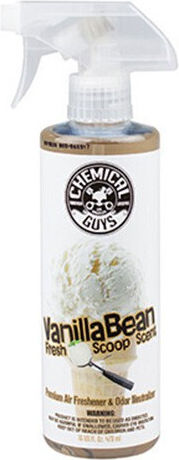 Chemical Guys Car Air Freshener Spray Vanilla Bean Fresh Scoop 473ml