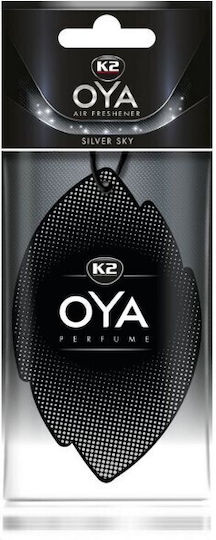 K2 Car Air Freshener Tab Pendand Oya Silver Sky