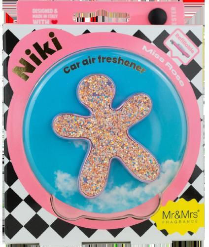 Mr & Mrs Fragrance Car Air Freshener Air Vent Niki Miss Rose