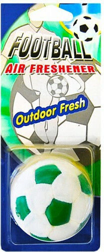 Autoline Ароматизатор Конзола/арматурно табло за кола Football Πράσινο Outdoor Fresh 1бр 9990000019946
