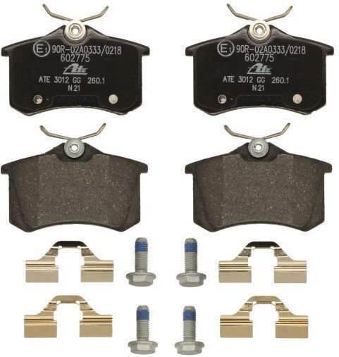 Citroen C4 Ii B7 Ate Brake Pads 13046027752