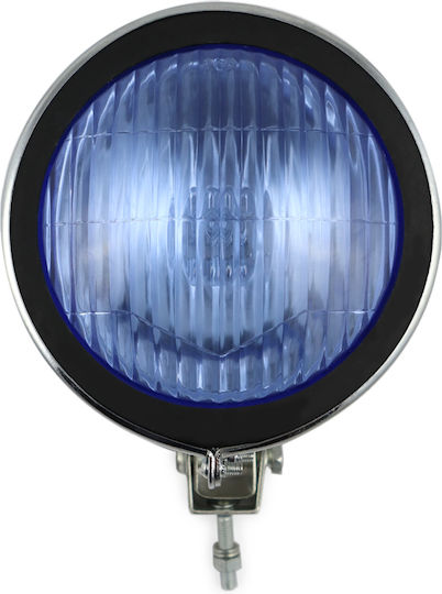 Autoline Кръглаς Фарове за кола Универсален 12V 55W с Син осветление 1бр