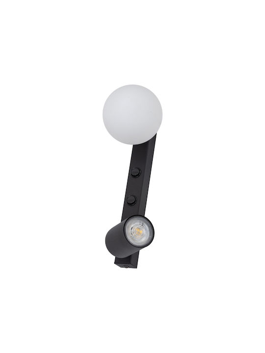 TK Lighting Single Spot with Socket G9 in Black Color