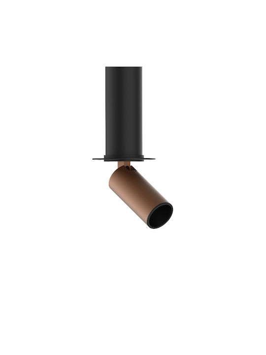 VK Lighting Single LED Warm White Spot in Bronze Color