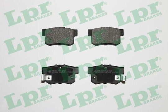 LPR Brakes Brake Pad for Honda Legend / Accord / Civic