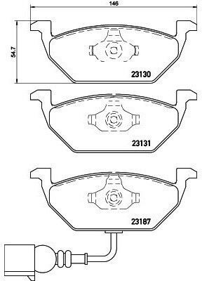 Hella Brake Pad