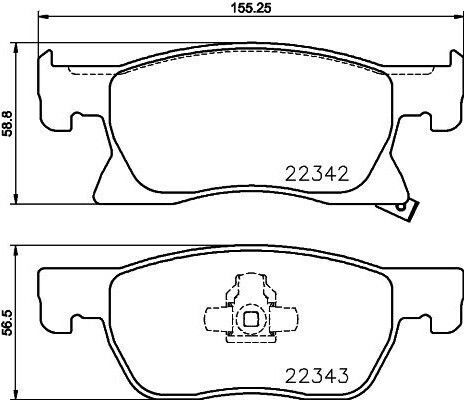 Hella Brake Pad