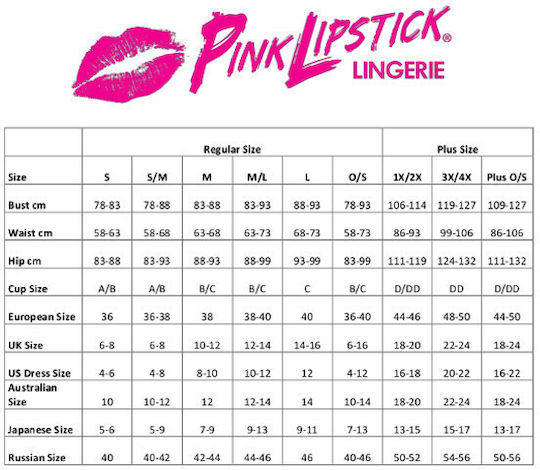 Pink Lipstick Lingerie Секси рокля Червен 7225106XREDOS